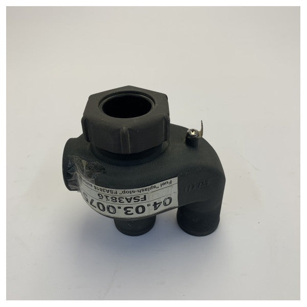 Vetus FSA3816 Fuel overflow type FSA Cap/hose 38mm Vent 16mm