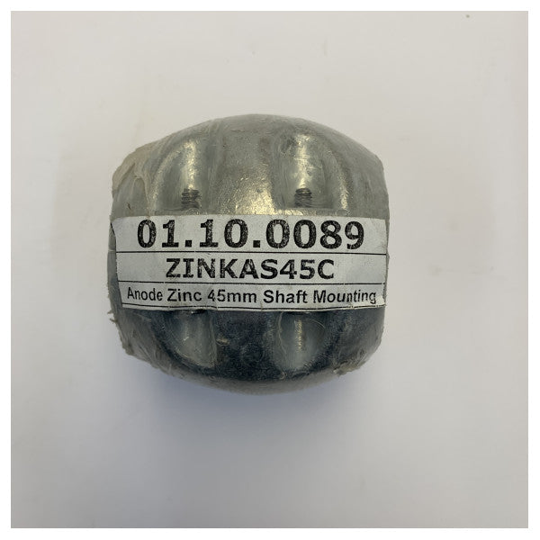 Vetus ZINKAS45C Shaft anode for propeller shaft mounting 45 mm