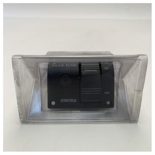 Pannello di controllo pompe di sentina Seaworld nero 12/24V - 14572302