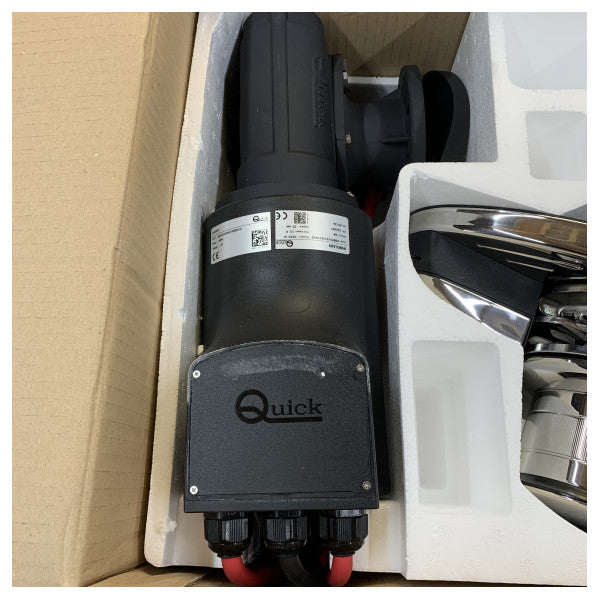 Quick Prince DP3 Vertical Electric Windlass 1500W 12V with Drum/Capstan - 10mm