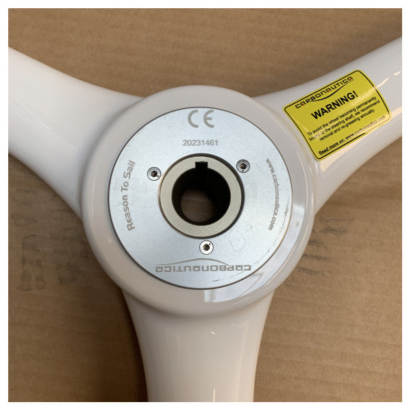 عجلة قيادة كاربونوتيكا 1100 مم GRP أبيض