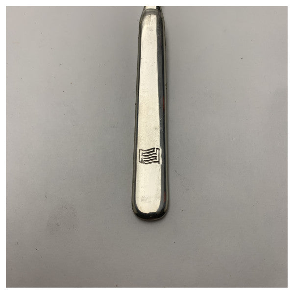Cucchiaio da frutta in acciaio inossidabile Ferretti Yachts con manico rettangolare resistente - 14853