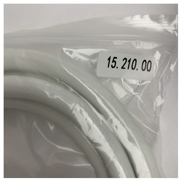 Osculati Marine Edelstahl-Duschbox mit Mischbatterie und 2,5 m PVC-Schlauch für Boote und Yachten