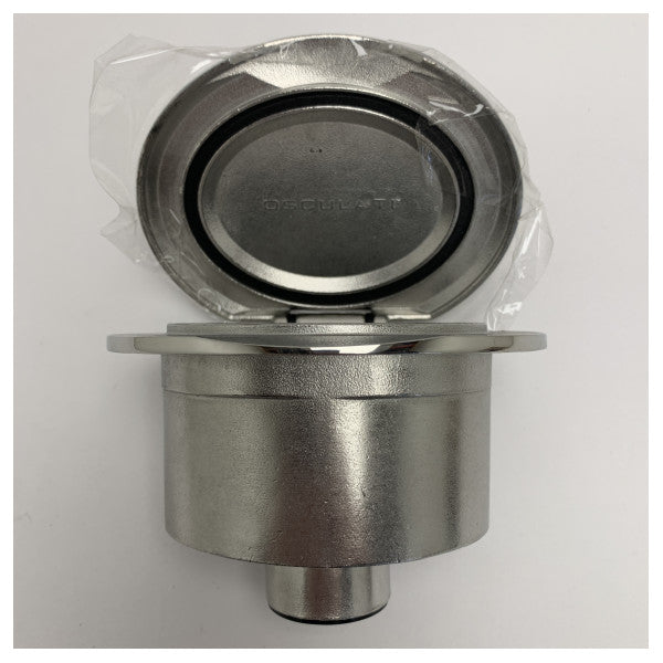 Osculati Marine Box doccia in acciaio inox con miscelatore, tubo flessibile e soffione - Sistema doccia per barca resistente alla corrosione