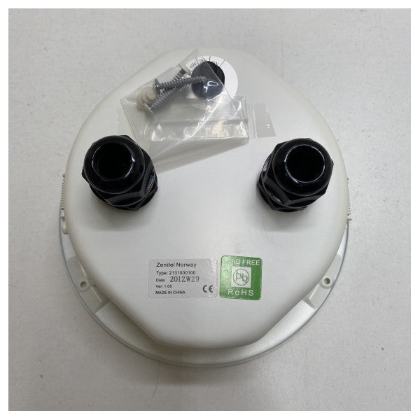 Zenitel CL-200T бяла таванна тонколона стоманен кожух