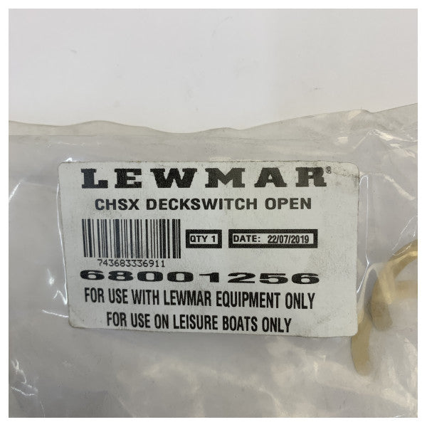 Lewmar CHSX Deck Switch for Electric Winch Footswitch - 68001256