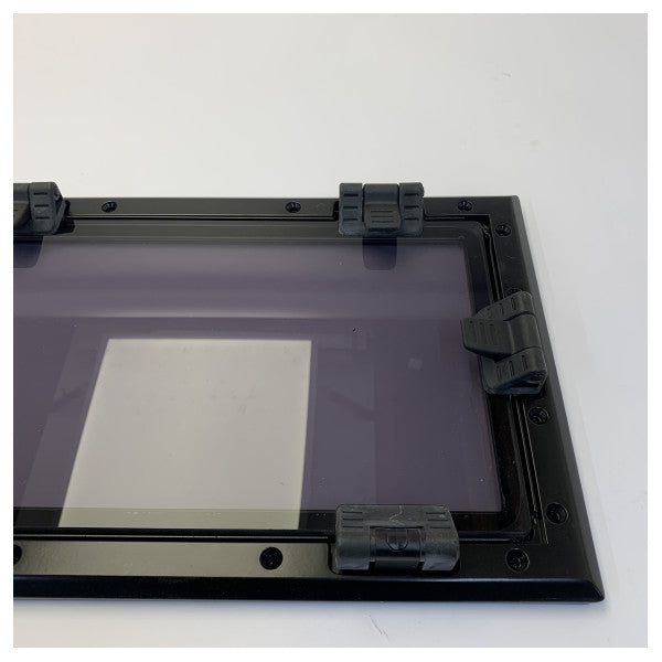 Lewmar 30315200 Flush 3G Bokkapaxxa ta' profil baxx iswed 900 x 260 mm