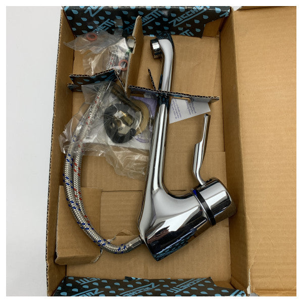 Zucchetti Z3037P kromi yhden vivun lavuaarisekoitin vipuvipu välilehti