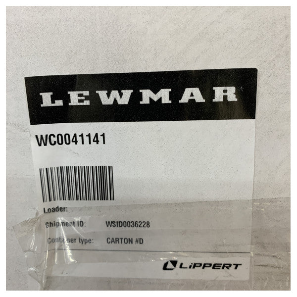 Lewmar M-Maxi 1800 HF GY yacht-ratt - 1800 mm stor seilbåt - 89700371