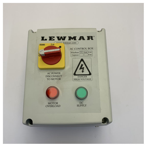 Lewmar AC Windlass Control Box 400V 7.5kW Marine Electrical Box - 68000975