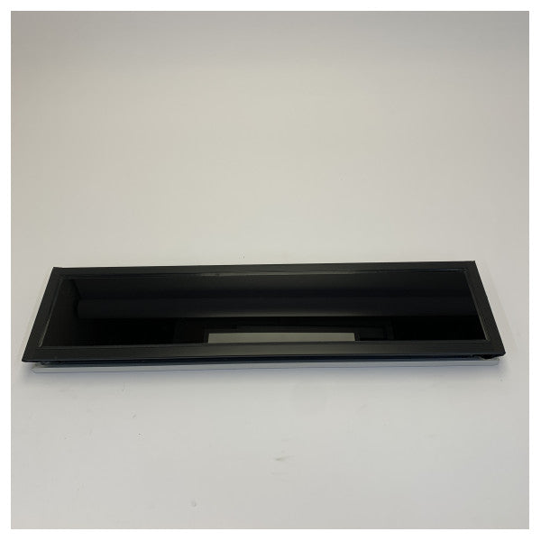 Lewmar Flush Mitre Portlight 150x600mm Cinzento Escuro Preto