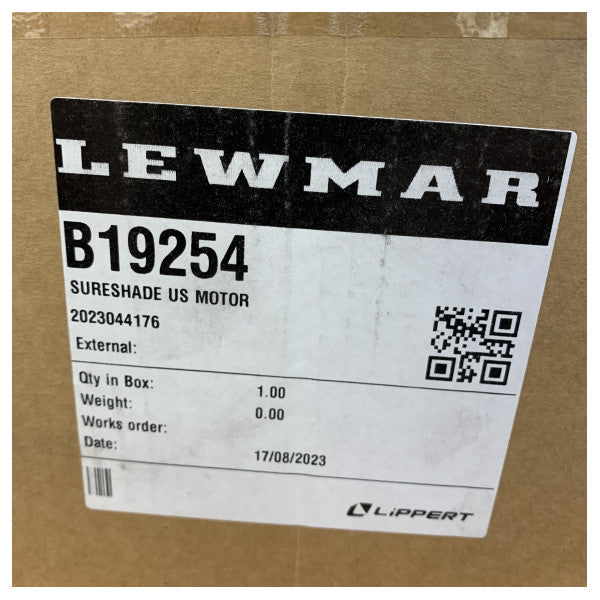 Lewmar B19254 двигун SureShade DC з редуктором