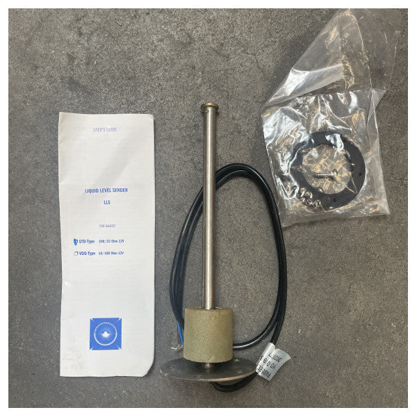 Paslanmaz Çelik STD-Tipi Sıvı Seviye Sensörü 240 - 33 Ohm 12V 20 cm - HPY00001/20cm