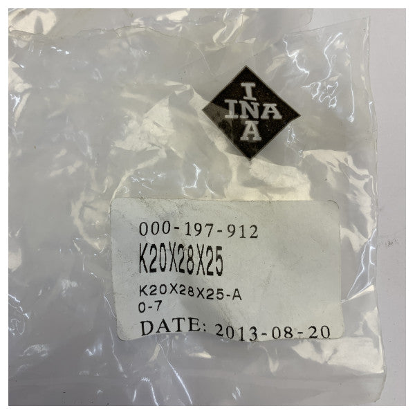 Lewmar B10809 Roller Bearing 20x28x25mm
