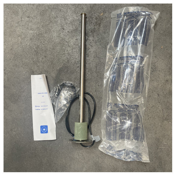 Rustfritt stål STD-type væskenivåsensor 240 - 33 Ohm 12V 40 cm - HPYB001/40cm