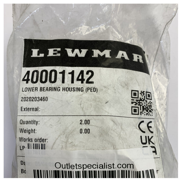 Lewmar 40001142 Boîtier de palier inférieur PED