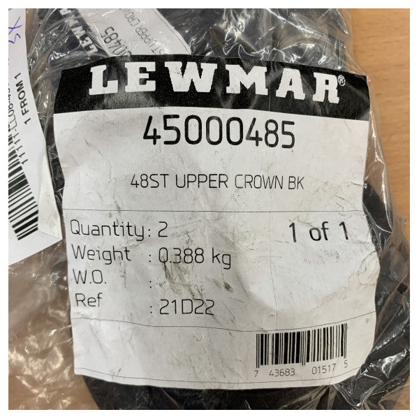 Lewmar 45000485 48ST øvre krone BK selvskjøtende vinsj reservedel