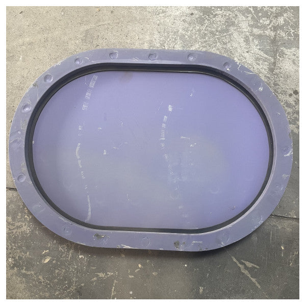 重荷重マリン鋼MANハッチドア600 x 400 mm防水シール