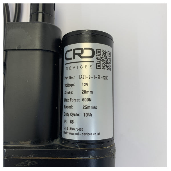 Lewmar B18399 Actionneur linéaire électrique 12V - force 600N course 135 mm