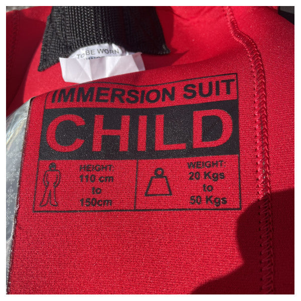 Дитячий занурювальний костюм Viking SOLAS 8800 з неопрена для дітей 110-150 см