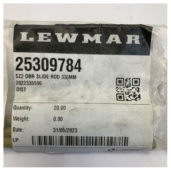 Lewmar 25309784 SZ2 DBR Schubstange 330mm