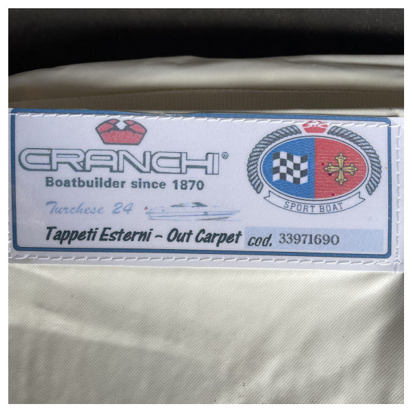 Cranchi Turchese 24 Halkfritt cockpitmatta Blå - 33971690