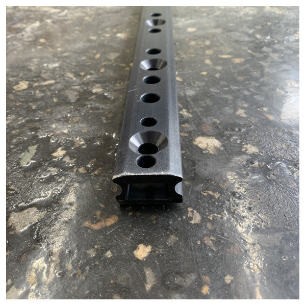 Lewmar Size 3 NTR carril de perfil profundo preperforado - L3.748m - 29163637BK