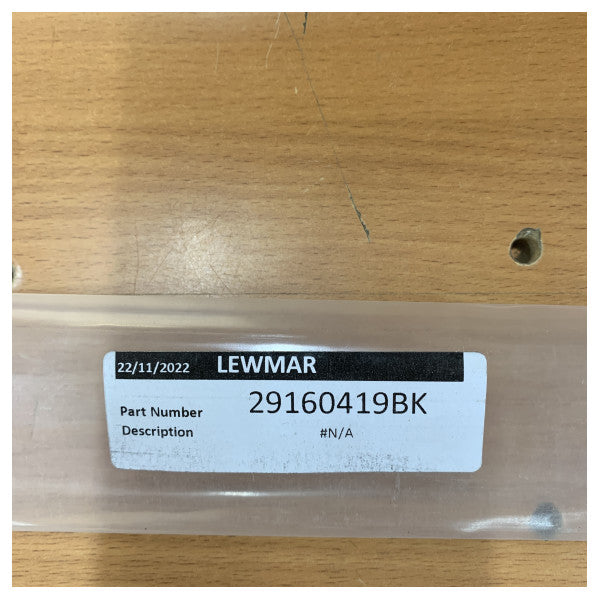 Lewmar Size 0 Pre-Drilled Sailboat Track 1.9m - 29160419BK