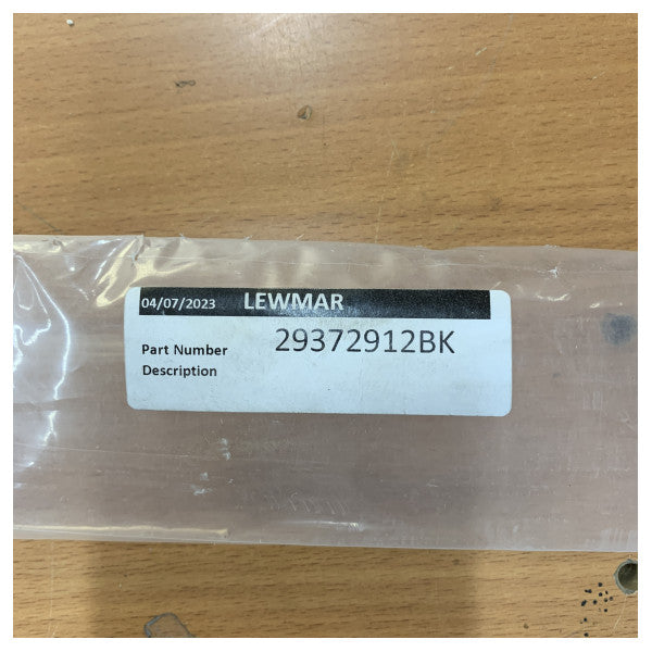 Lewmar HTX2 DP riel de navegación preperforado - 2.705M - HR6.5M - 29372912BK