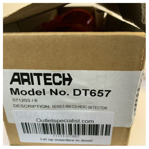 Aritech DT657 varmedetektor brandsikkerhedsudstyr