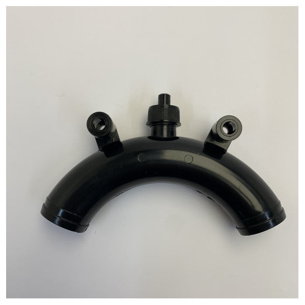 Siphon de toilette marine Ocean Technologies en nylon 38 mm avec valve pour système d’évacuation de yacht