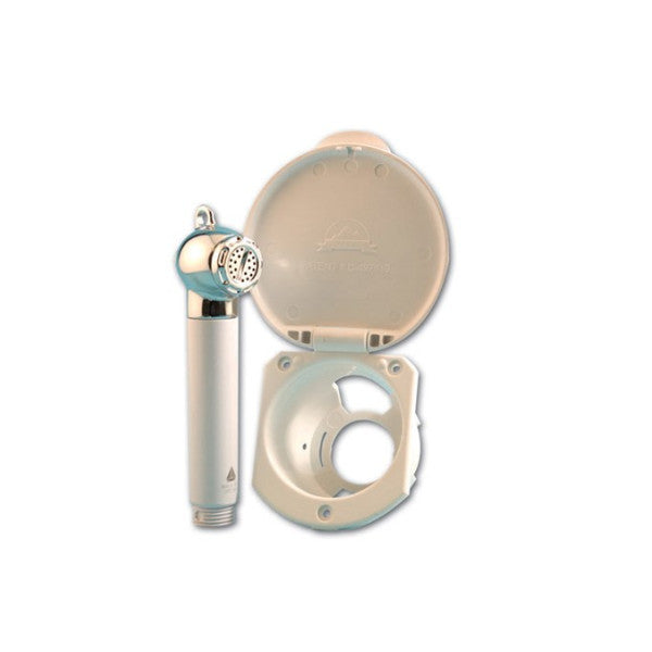 Glendinning 99582-REC innfelt forkrommet spraydyse med plastdeksel