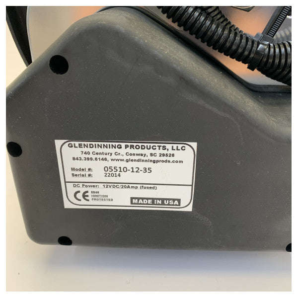 Avvolgitubo acqua Glendinning Hosemaster 12V 35 ft 1/2 inch 05510-12-35