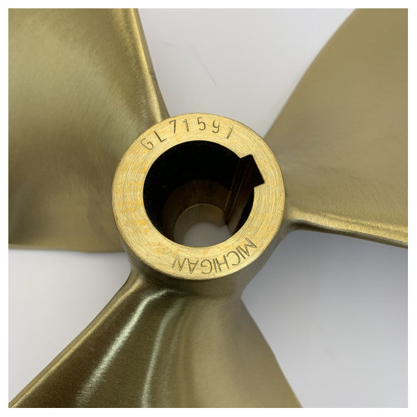 Nakashima Bootspropeller GL352L2420040120 Hochleistungs-Marinepropeller