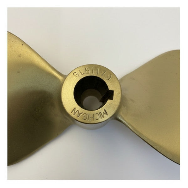 Michigan Propellers 2-Blatt Messingpropeller GL352 16x11 RH 30mm - 576799