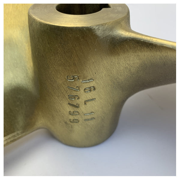 Michigan Propellers 2-Blatt Messingpropeller GL352 16x11 RH 30mm - 576799