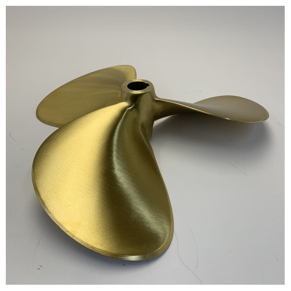 Michigan Propellers 3-Blatt-Messingpropeller GL352 24x18 RH 40mm - 668389