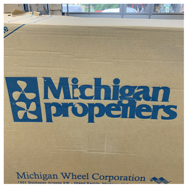 Michigan Propellers 3-Blatt-Messingpropeller GL352 24x18 RH 40mm - 668389