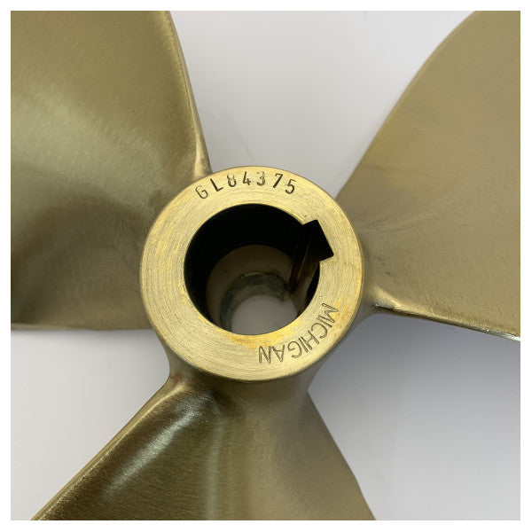 Michigan Propellers 3-Blade Messingpropeller GL352 25x21 LH 45mm - 668393
