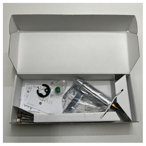 Nobili New Road stainless steel single lever mixer tab - 160465