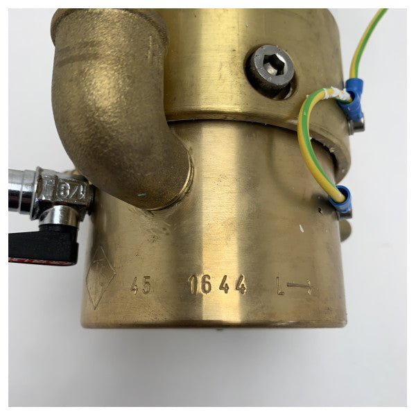 Zestaw uszczelki wału napędowego hydraulicznego 45 mm z olejem, z mosiężną obudową, do użytku morskiego