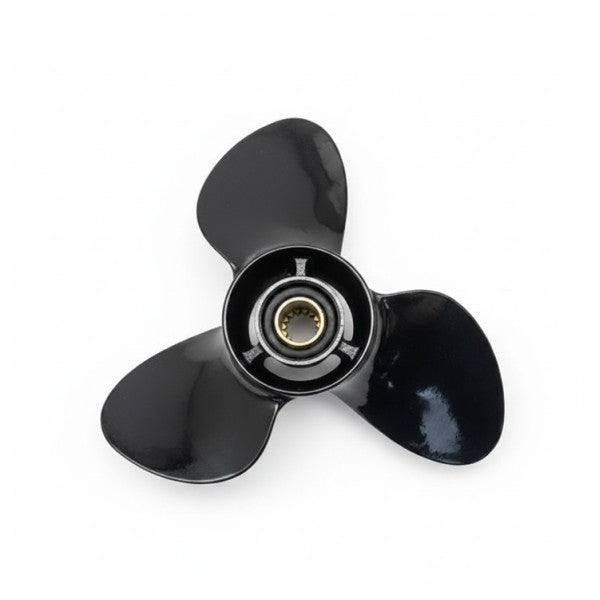 Michigan Match 3-bladet aluminiums-marinepropel 10,5x11 RH - 12055
