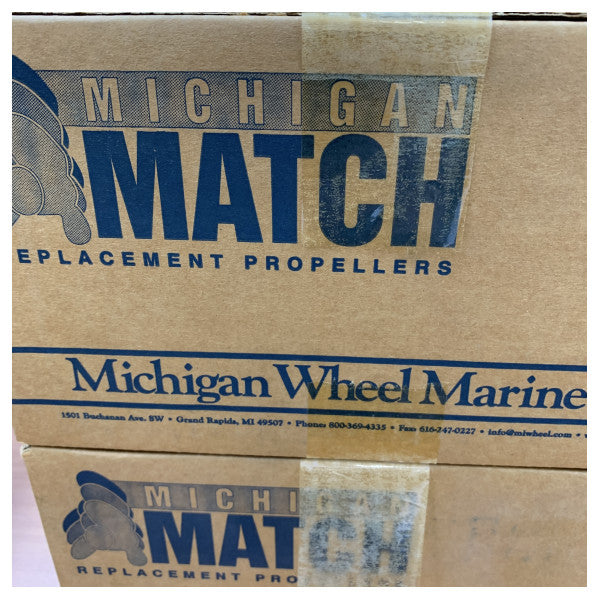 Michigan Match 3-Blatt-Aluminiumbootsschraube 9 1/4 x 11 RH - 12016