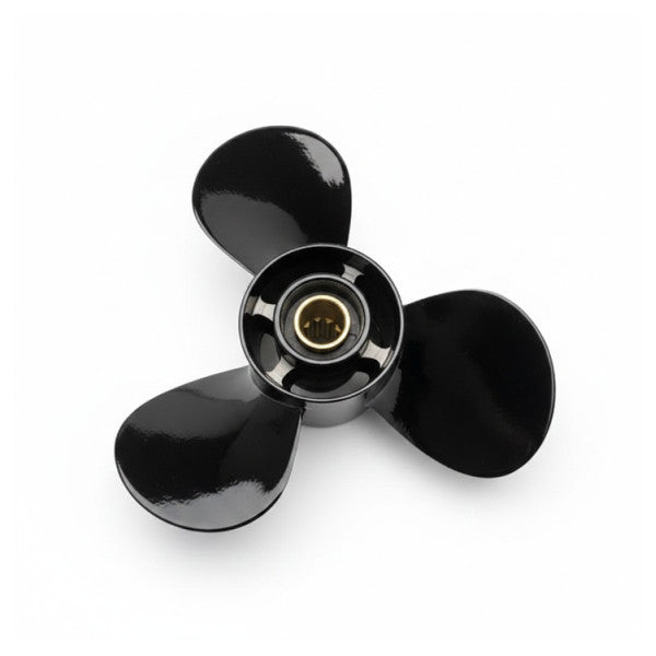 Michigan Match 3-Blatt Aluminium-Propeller für Boote 9 3/8 x 12 RH - 22003