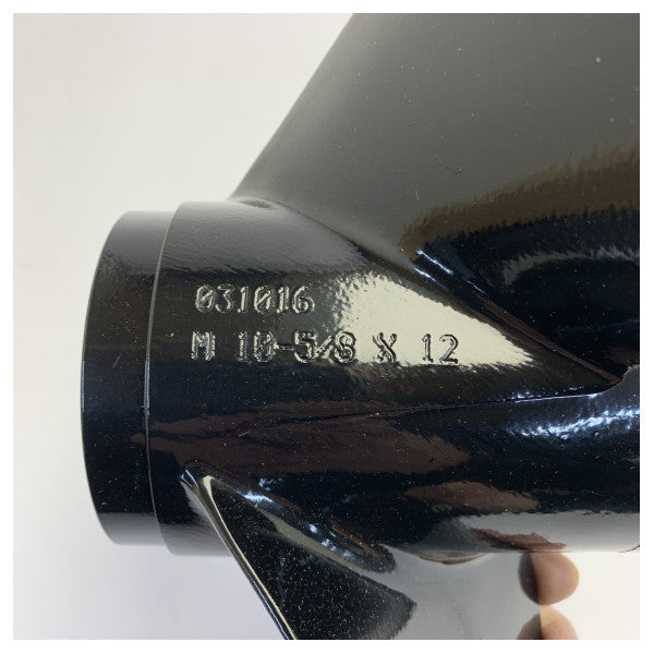 Michigan Match 3-bladet aluminiumpropel 10 5/8 x 12 RH - 31016