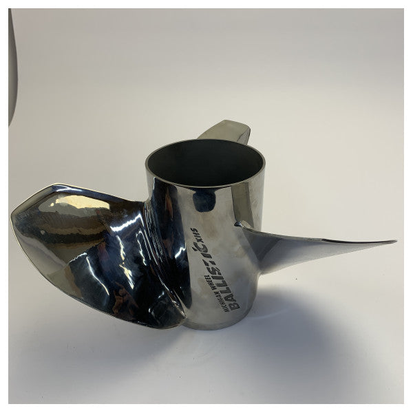 Michigan Ballistic 3-bladet propel i rustfrit stål 14 1/4 x 23 LH - 937523
