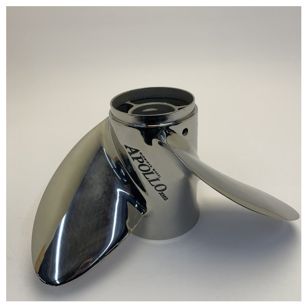Michigan Apollo 3-Blade Stainless Steel Propeller 15.5 x 17 LH XHS - 993033