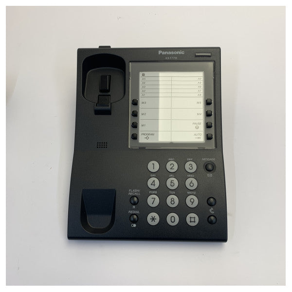 Telefono da tavolo analogico cablato Panasonic KX-T7710NE-B