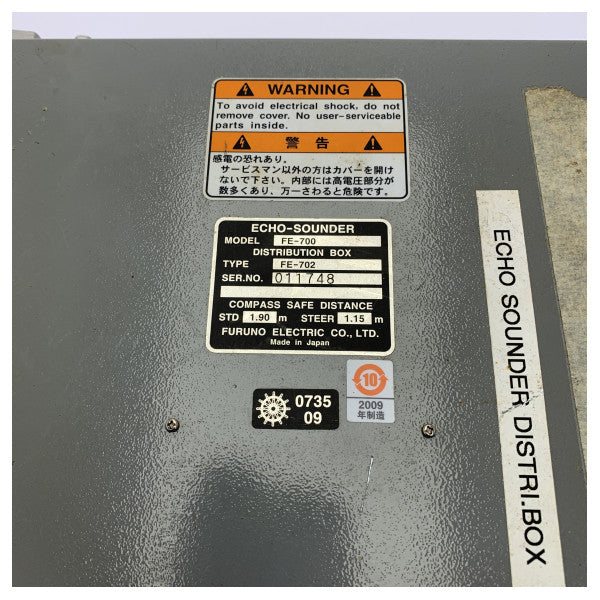 Furuno FE-702 Echo Sounder Distribution Box for FE-700 - Used