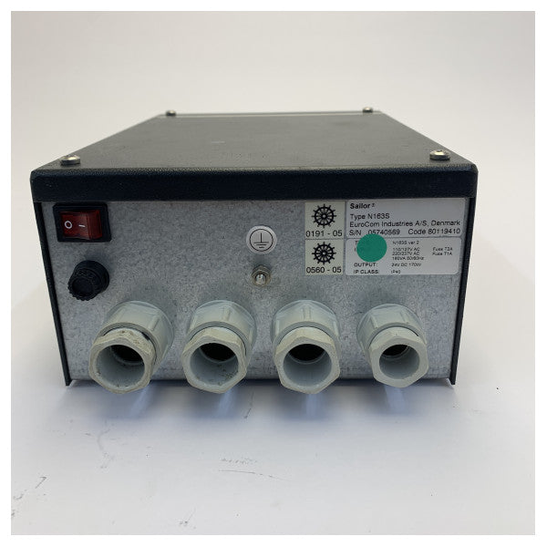 Sailor N163S Marine Power Supply Unit Ver.2 Rectifier - Used